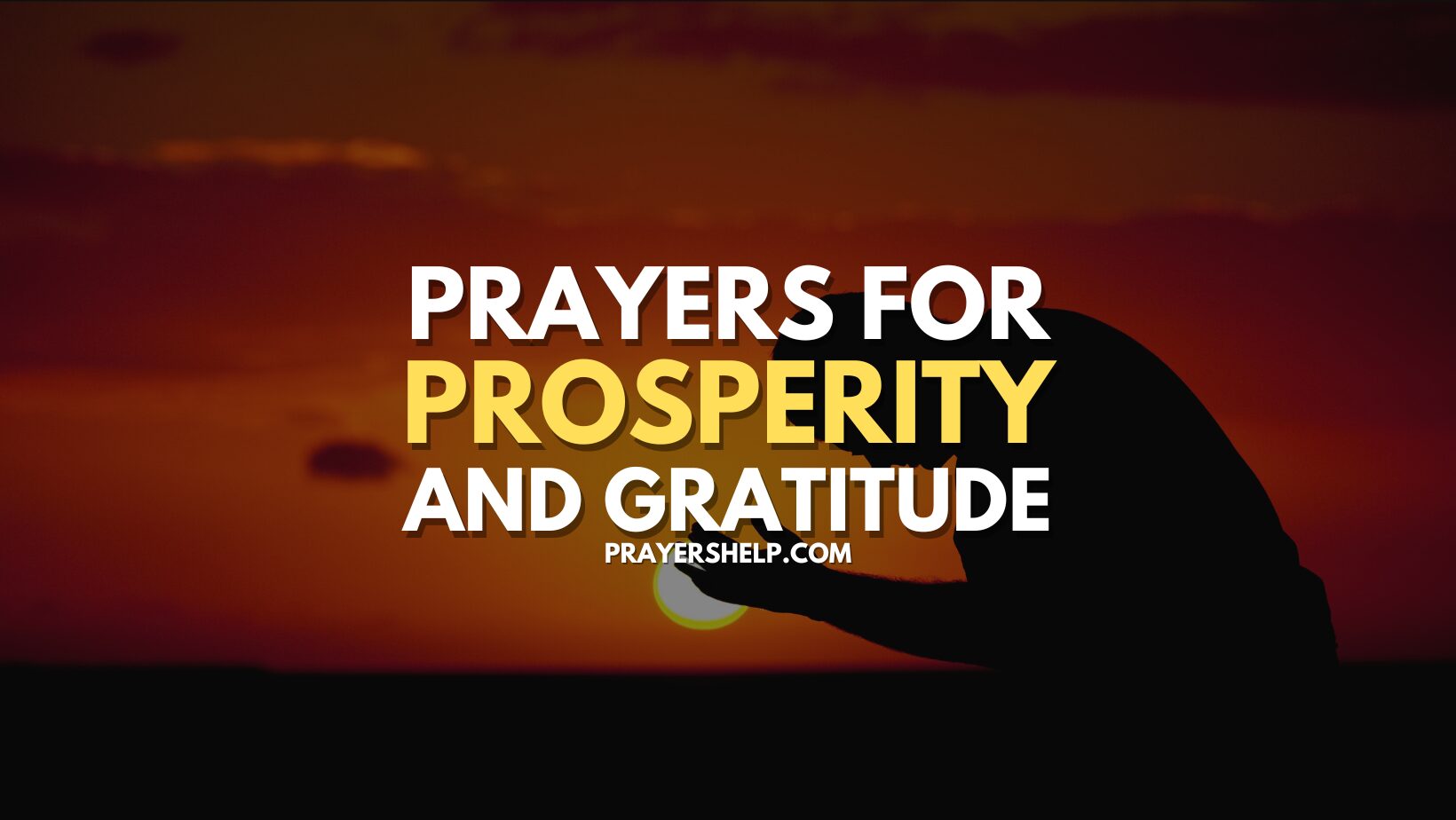 Prayers for Prosperity and Gratitude